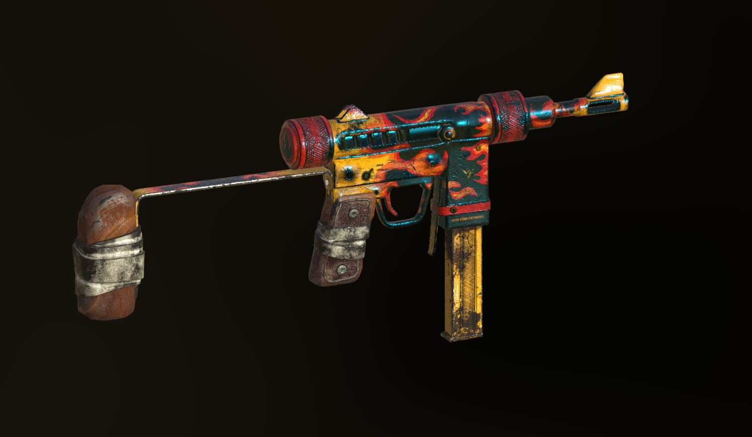 Dark Flames SMG thumbnail 3