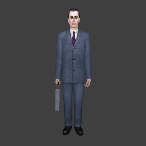 Gman from Half Life 2 - Finished Projects - Blender Artists Community