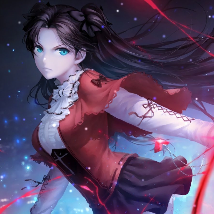 Fate/Stay Night Rin Tohsaka №3 [1920x1180]