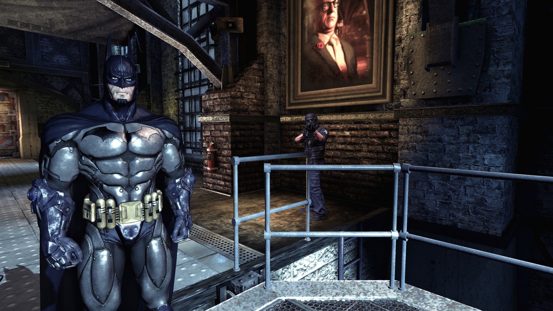 batman arkham asylum armored batman