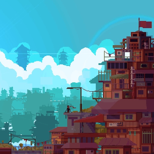 Steam Workshop::Futuristic City Pixel Art