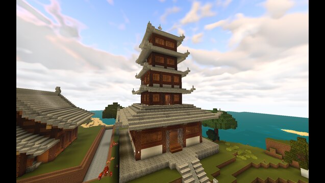 Minecraft Pagoda / Dojo  Minecraft, Minecraft designs, Minecraft houses  blueprints