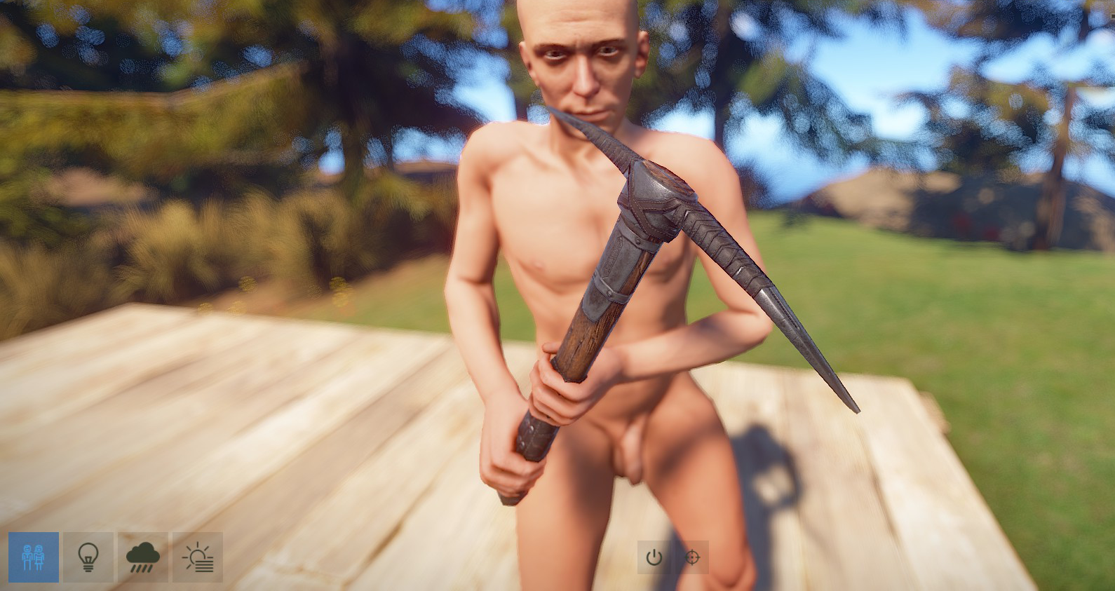 Leather Pick Axe thumbnail 4