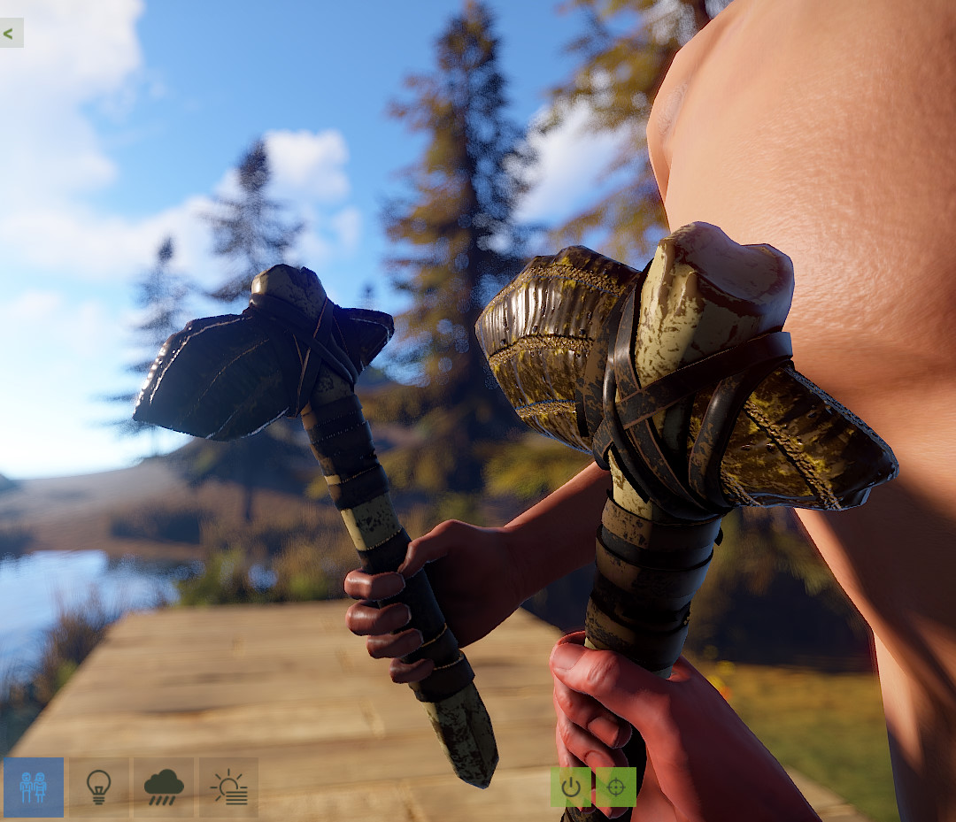 Large Fruit Pit Hatchet screenshot 1