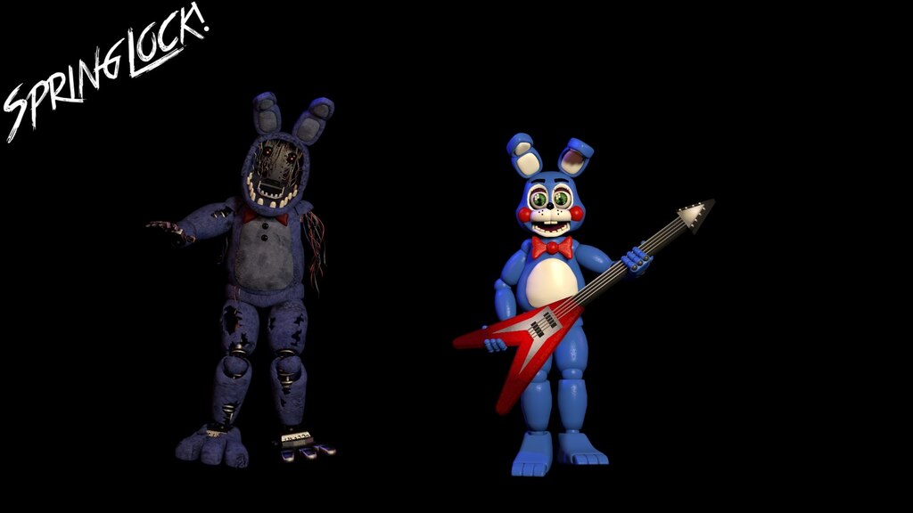 Steam Community Fnaf 2 Withered Bonnie And Toy Bonnie