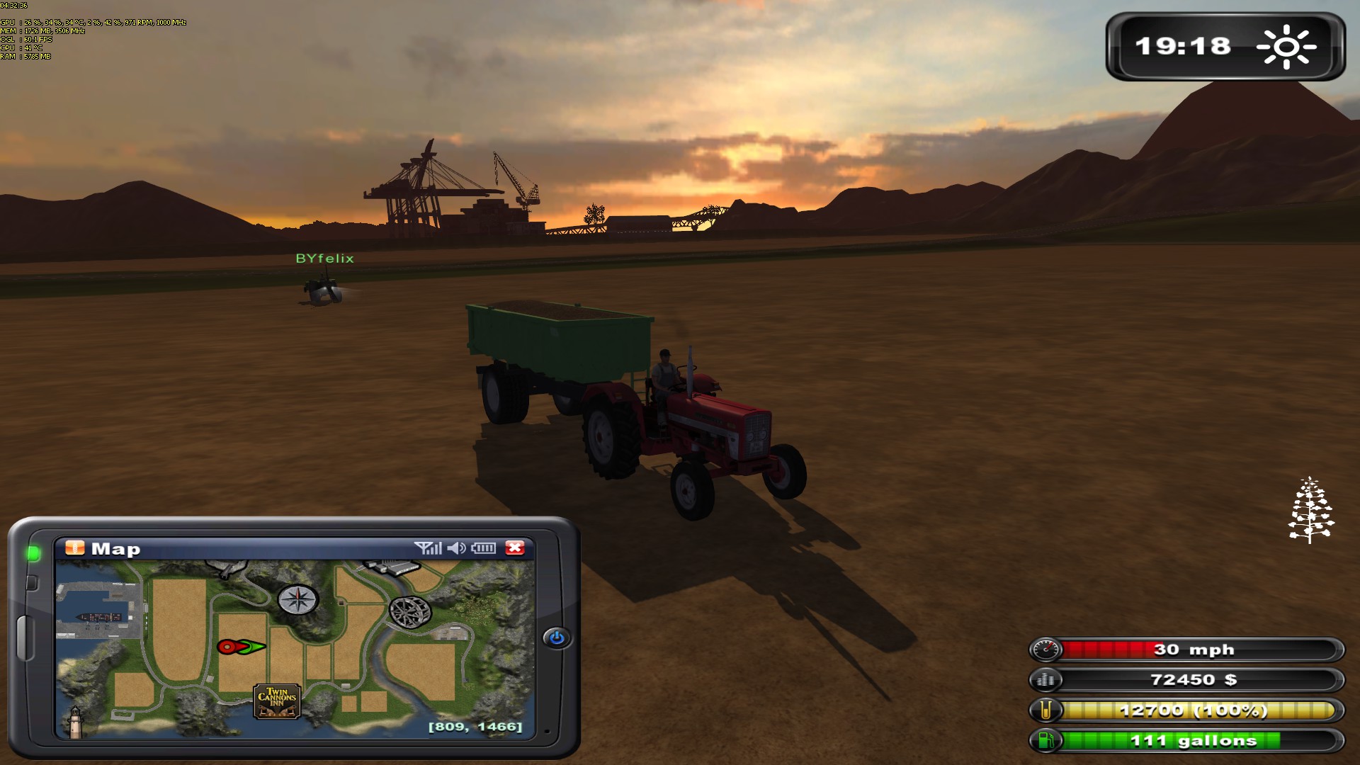 how to play farming simulator 14