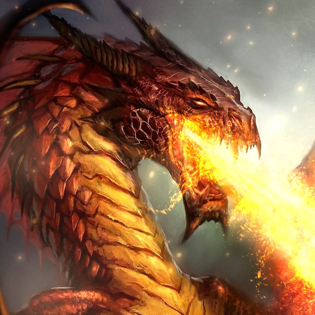 Fire Dragon HD particles edit