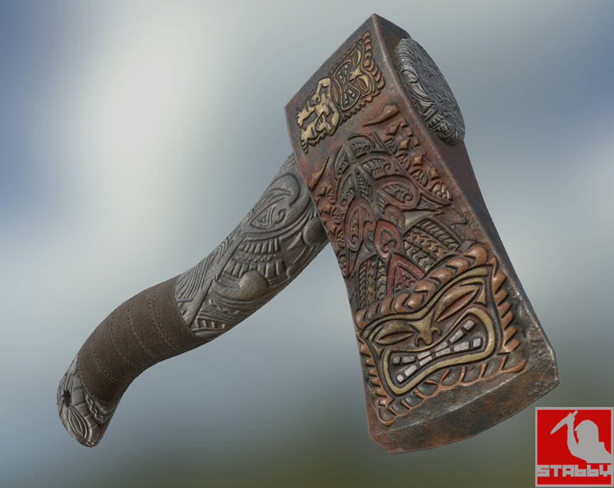 Polynesian War Axe screenshot 1