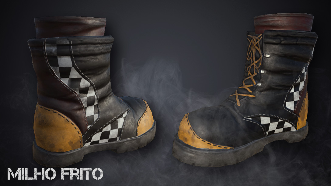 Yellow Race Boots thumbnail 2