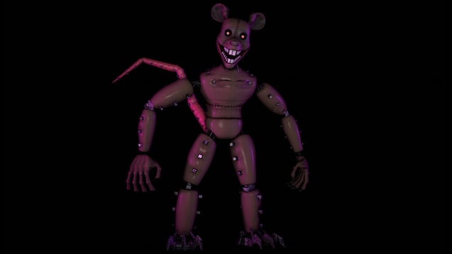 TheCrowdedOne on X: TCO's Fangame Funko Pop! #3 - Monster Rat I've  recently made a poll of FNaC characters and this guy won! He was so far the  only design i had
