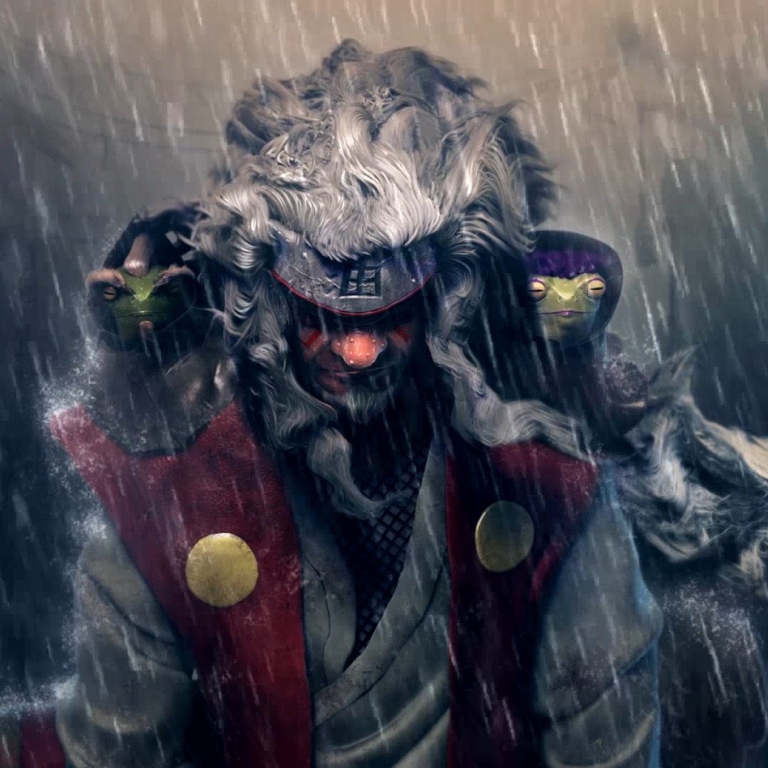 Rainy Jiraiya (Rain effect)