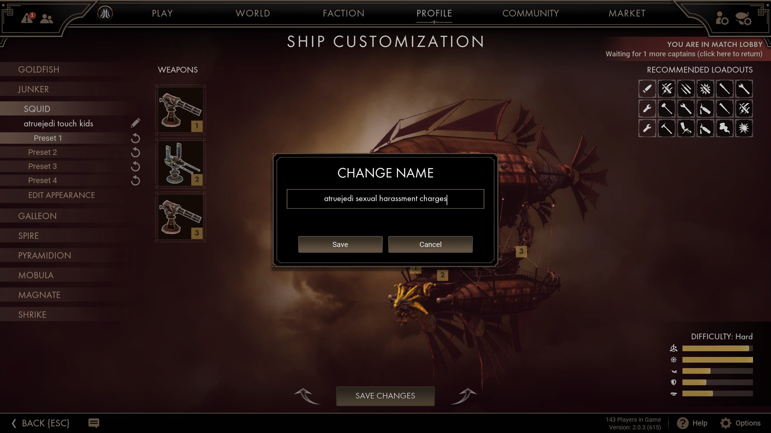 guns of icarus playerbase