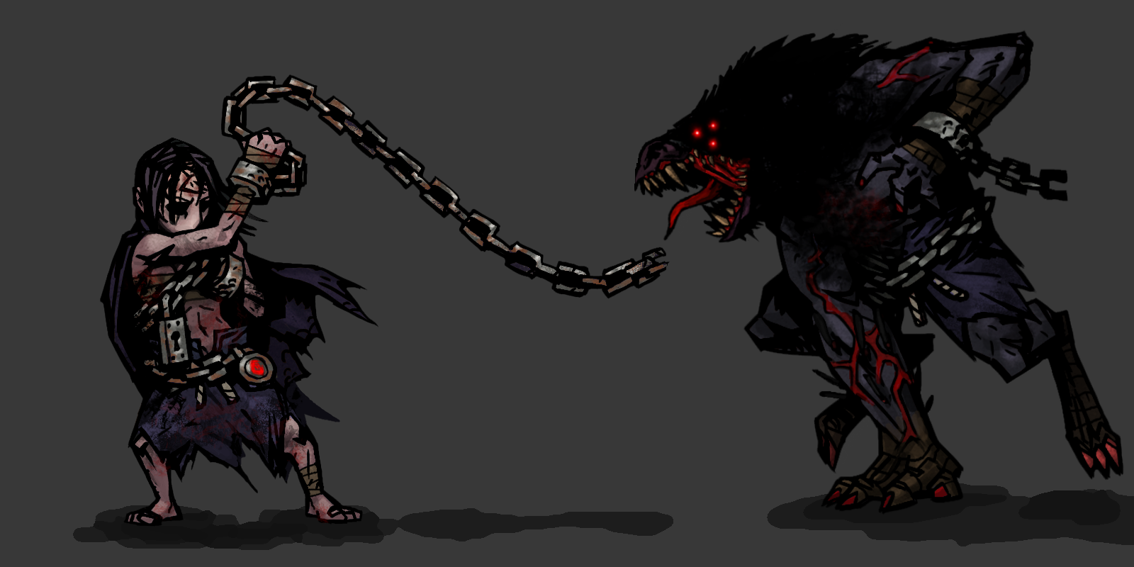 the abomination darkest dungeon official art