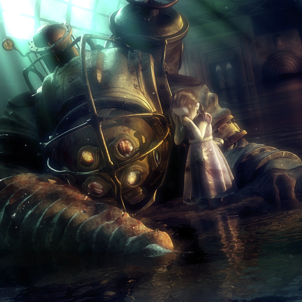 Bioshock Big Daddy and Little Sister