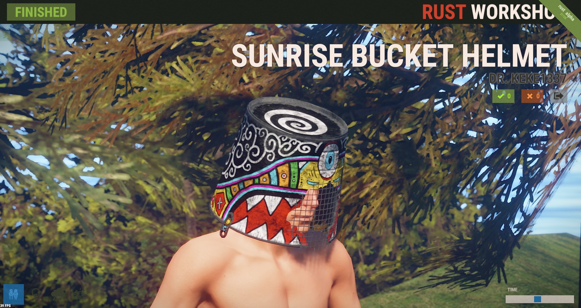 Sunrise Bucket Helmet thumbnail 4
