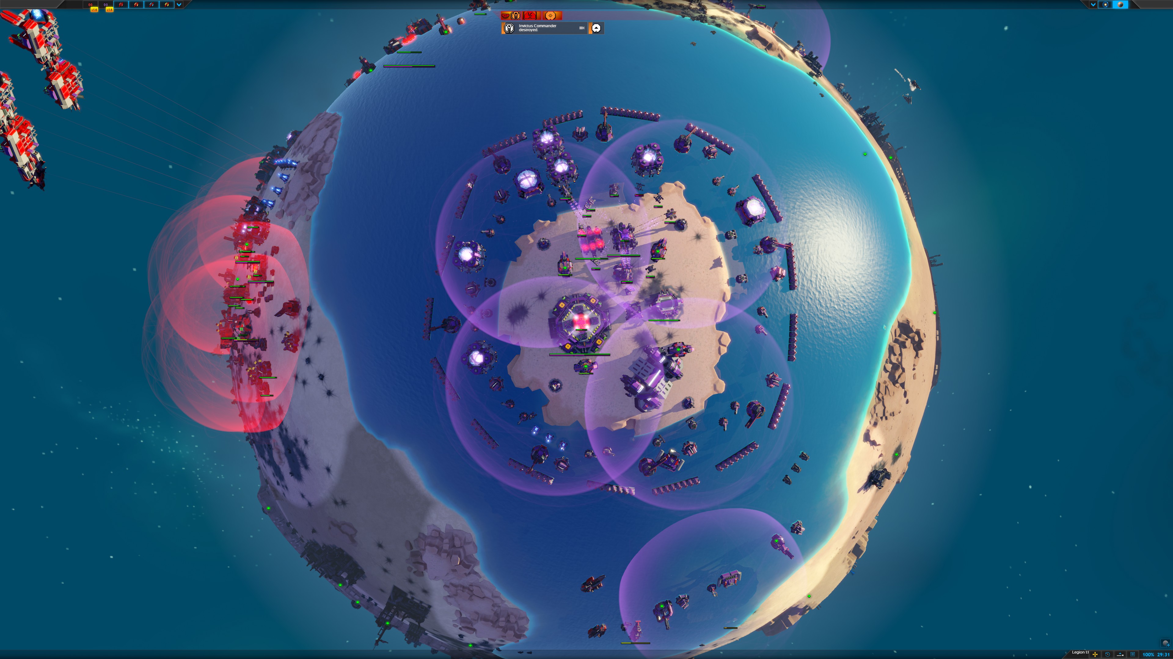 planetary annihilation titan destroy