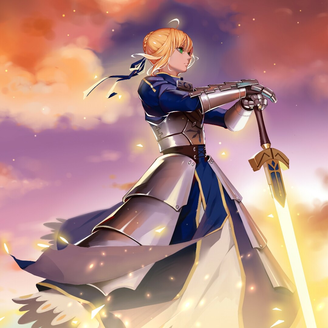 3840x2160 4K Saber Fate/Stay Night