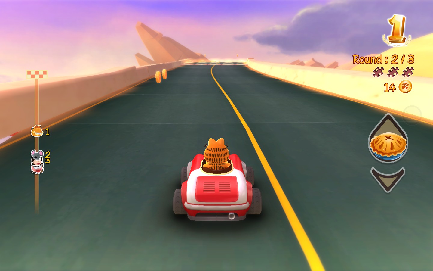 steam page for garfield kart