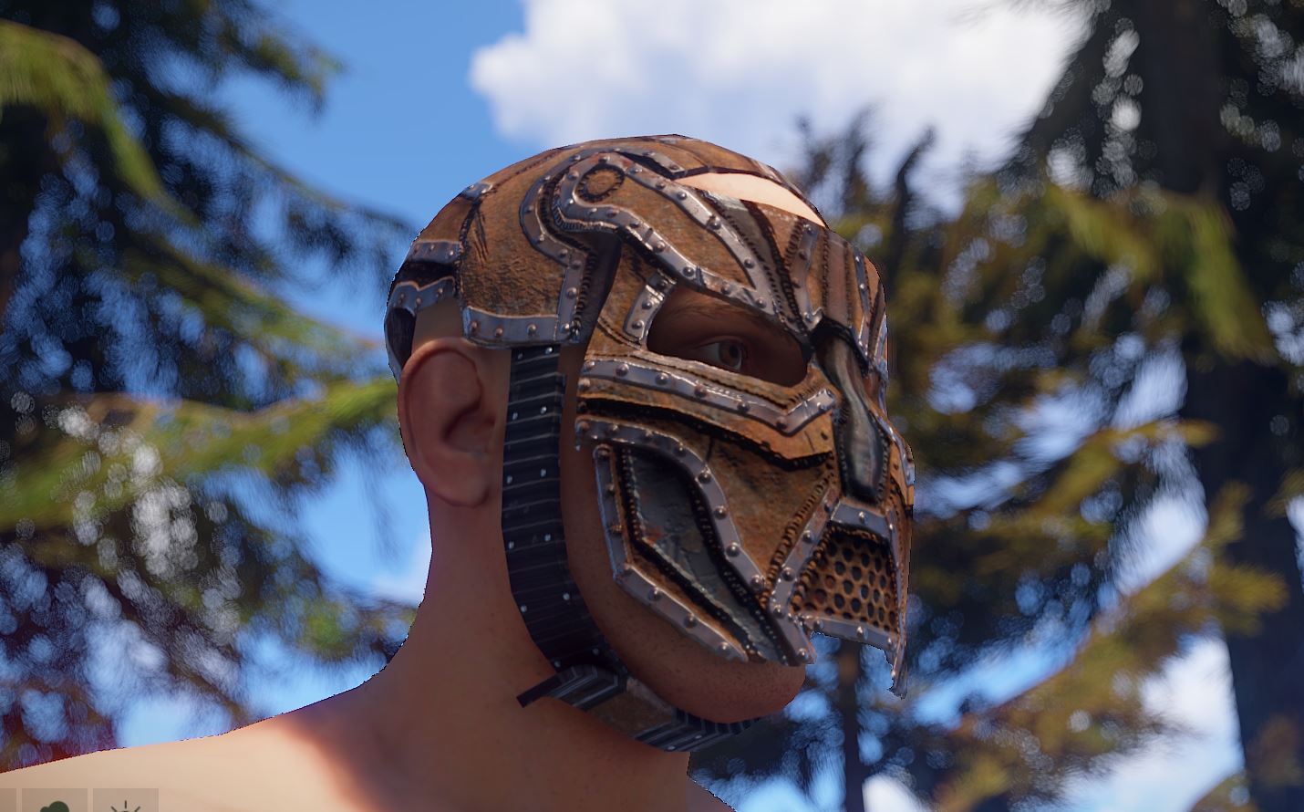 Elder's Metal Facemask thumbnail 6
