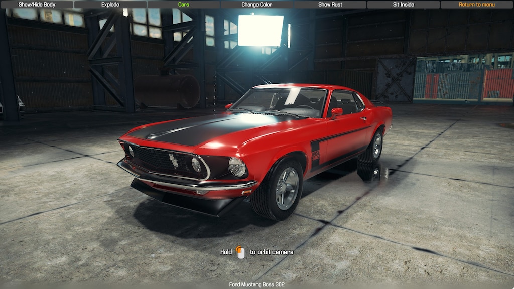 Steam Community Screenshot 1969 Ford Mustang Boss 302