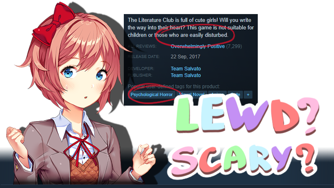 Should children play Doki Doki Literature Club?