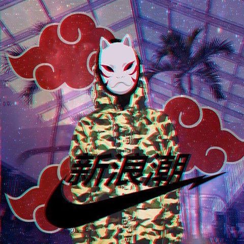 Steam Community Vaporwave Naruto Series I