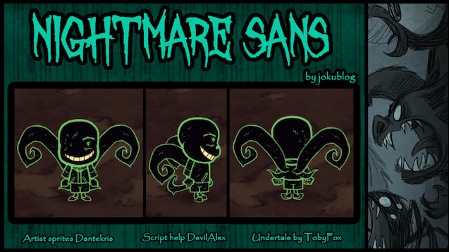 Nightmare!Sans, Smt64 and Friends Wikia