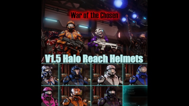 Steam Workshop::[Wotc] Halo Reach Helmets