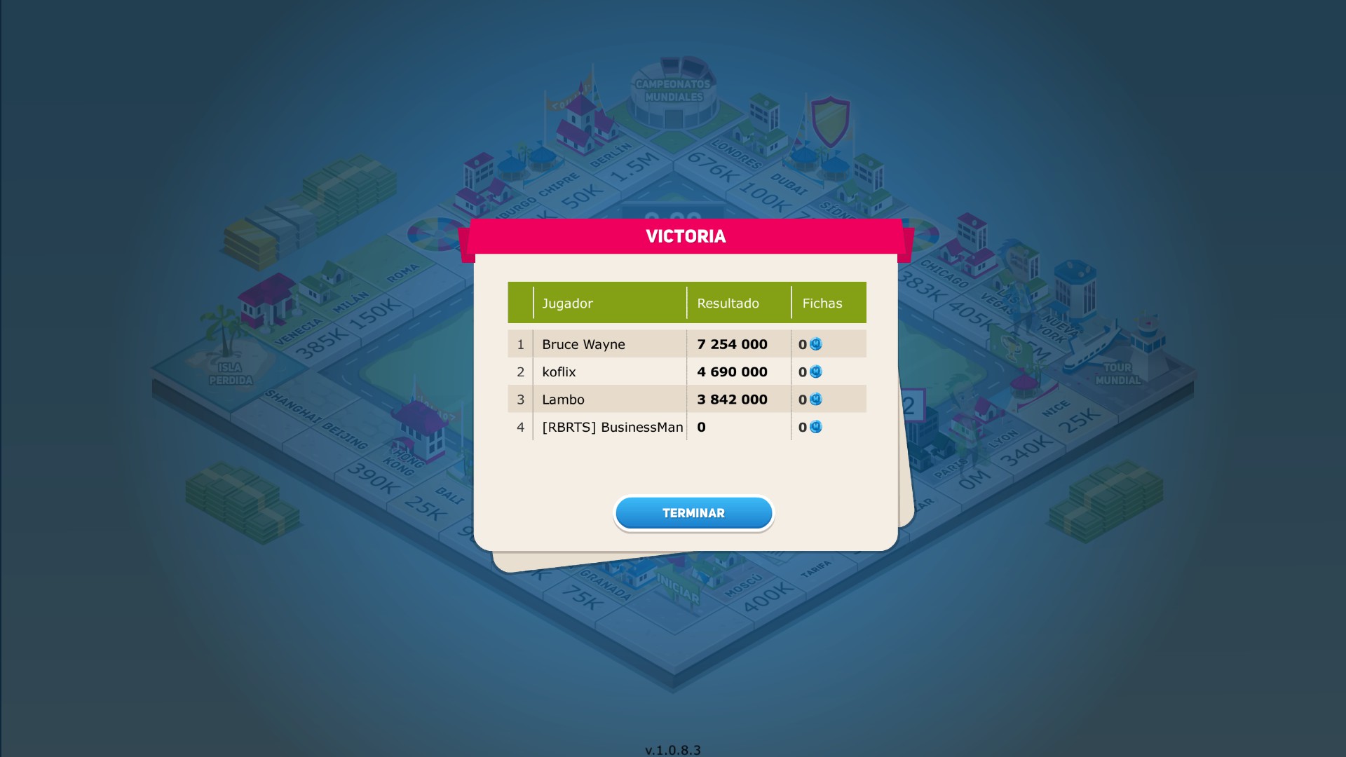 business tour online multiplayer board game