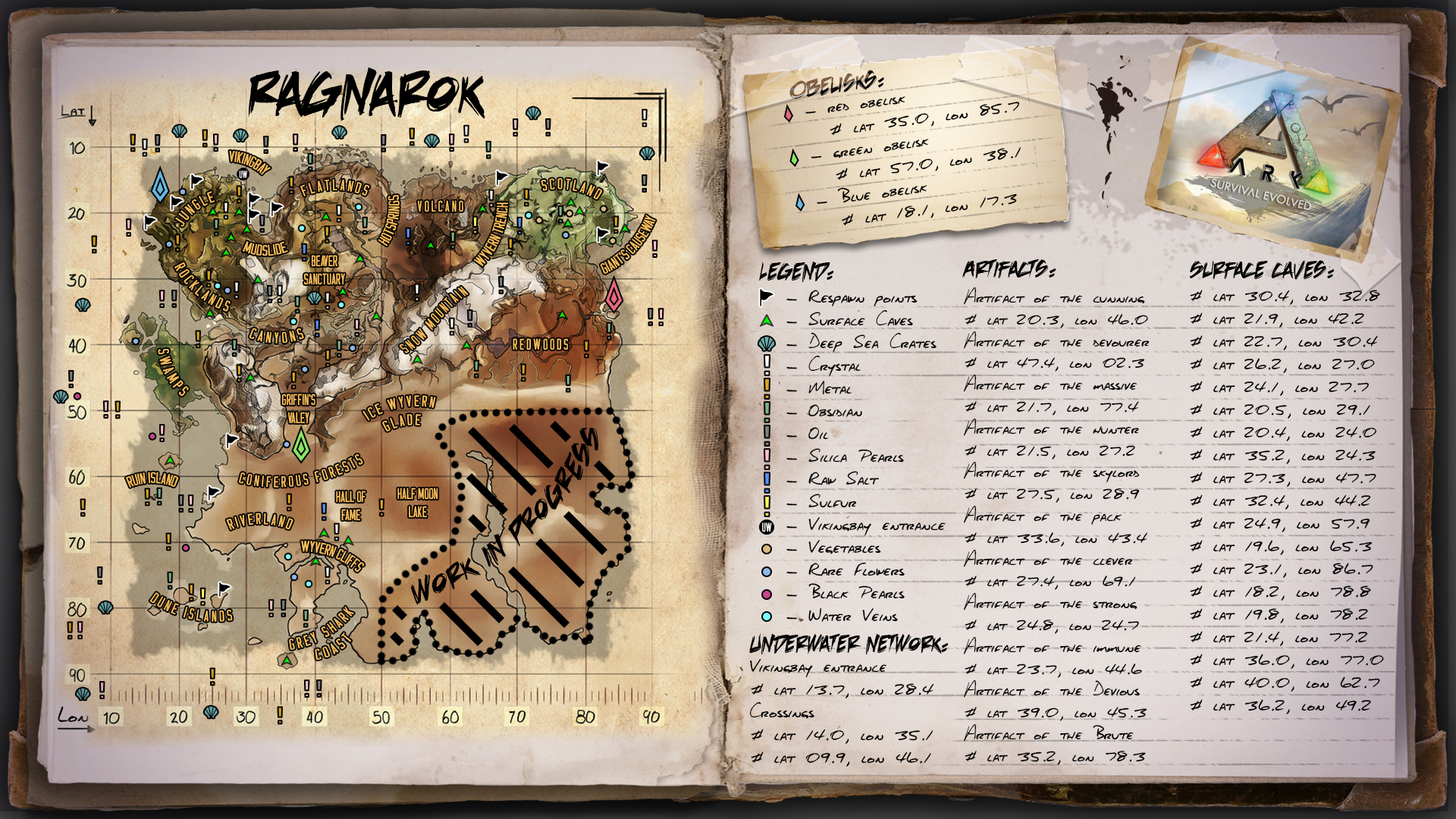 Steam Community Gids En Ark Survival Evolved Infographics Journals Of Survivality