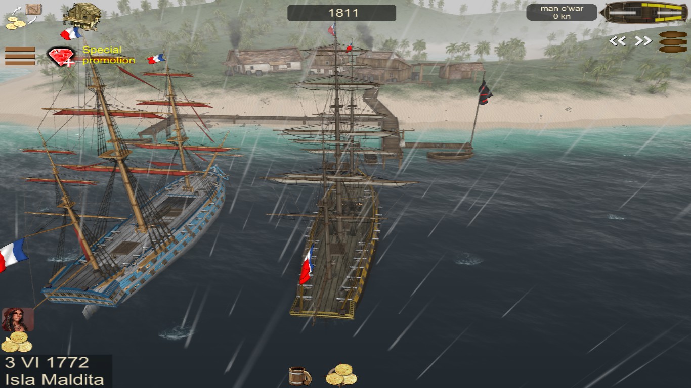the pirate caribbean hunt all premium ships free