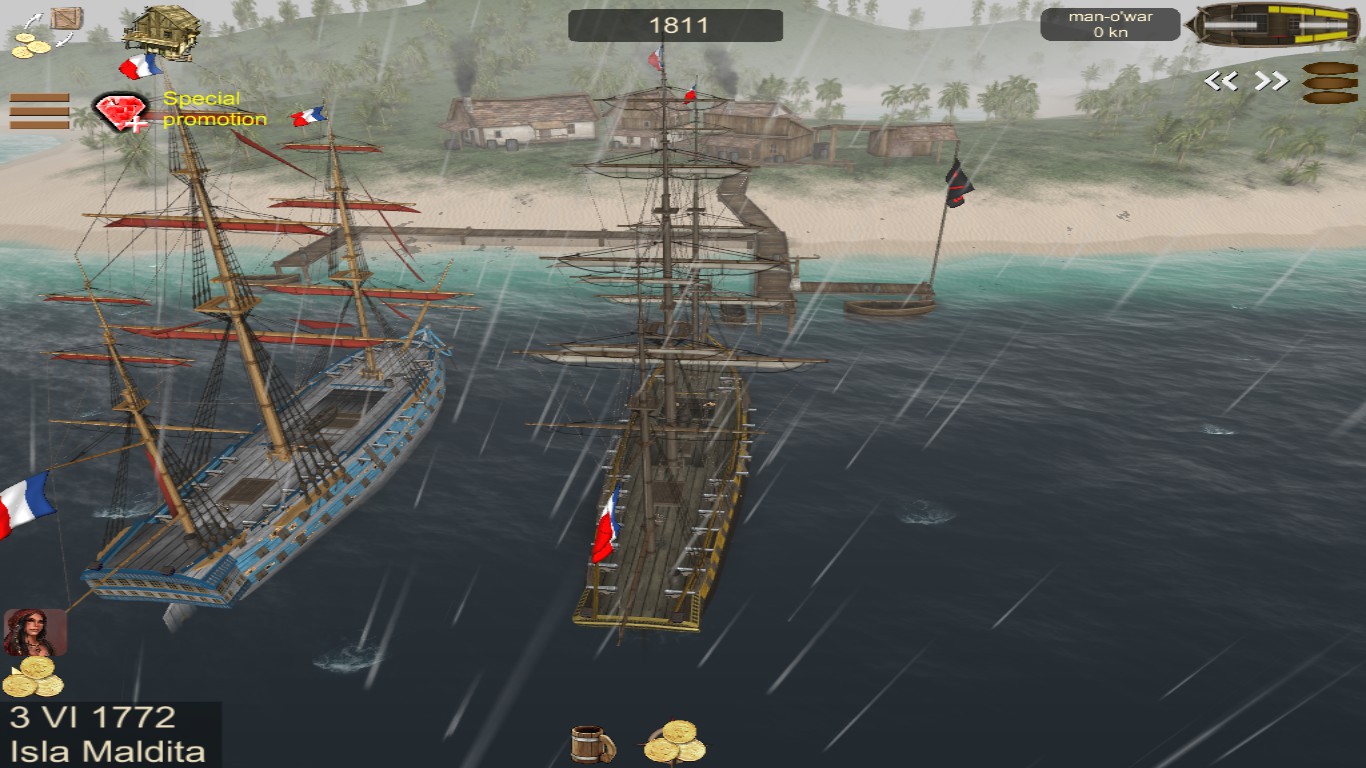 the pirate caribbean hunt attacking towns