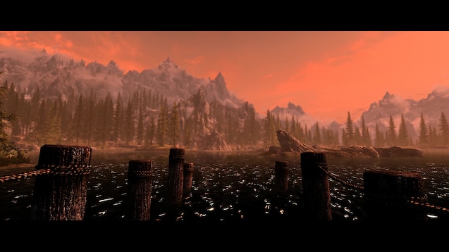 Steam Workshop Skyrim Special Edition Sunset Game Sounds 2560x1080 Ultrawide 21 9 2 0