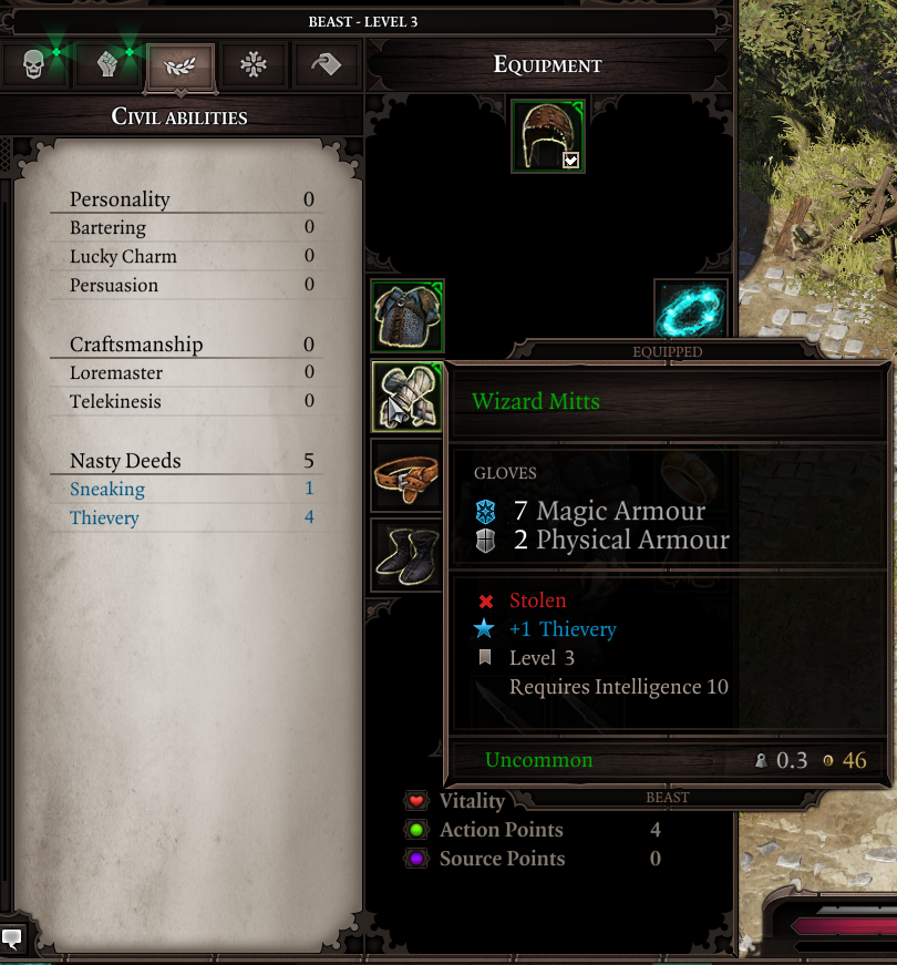 Divinity Original Sin 2 Civil Abilities Guide