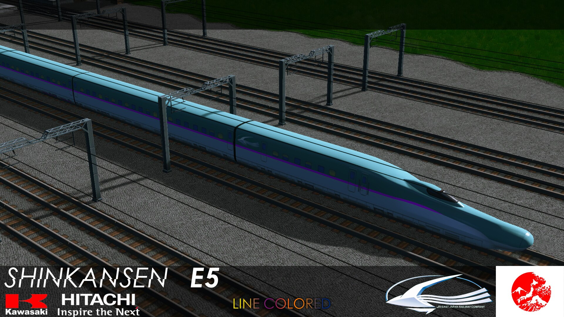 Steam Workshop::Shinkansen E5 Series (6 Cars) Bullet Train