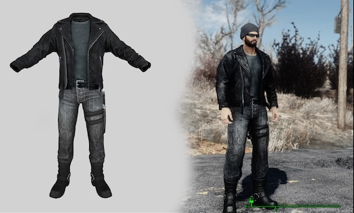 Fallout 4 кожаная куртка фото 31