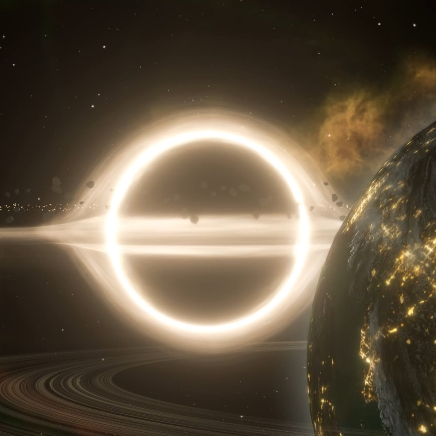 Stellaris Black Hole with Gaia World