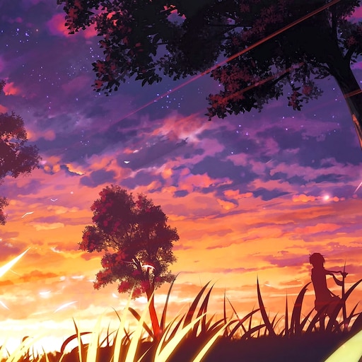 Steam Workshop::Relaxing Anime Sky 1080p 60 FPS