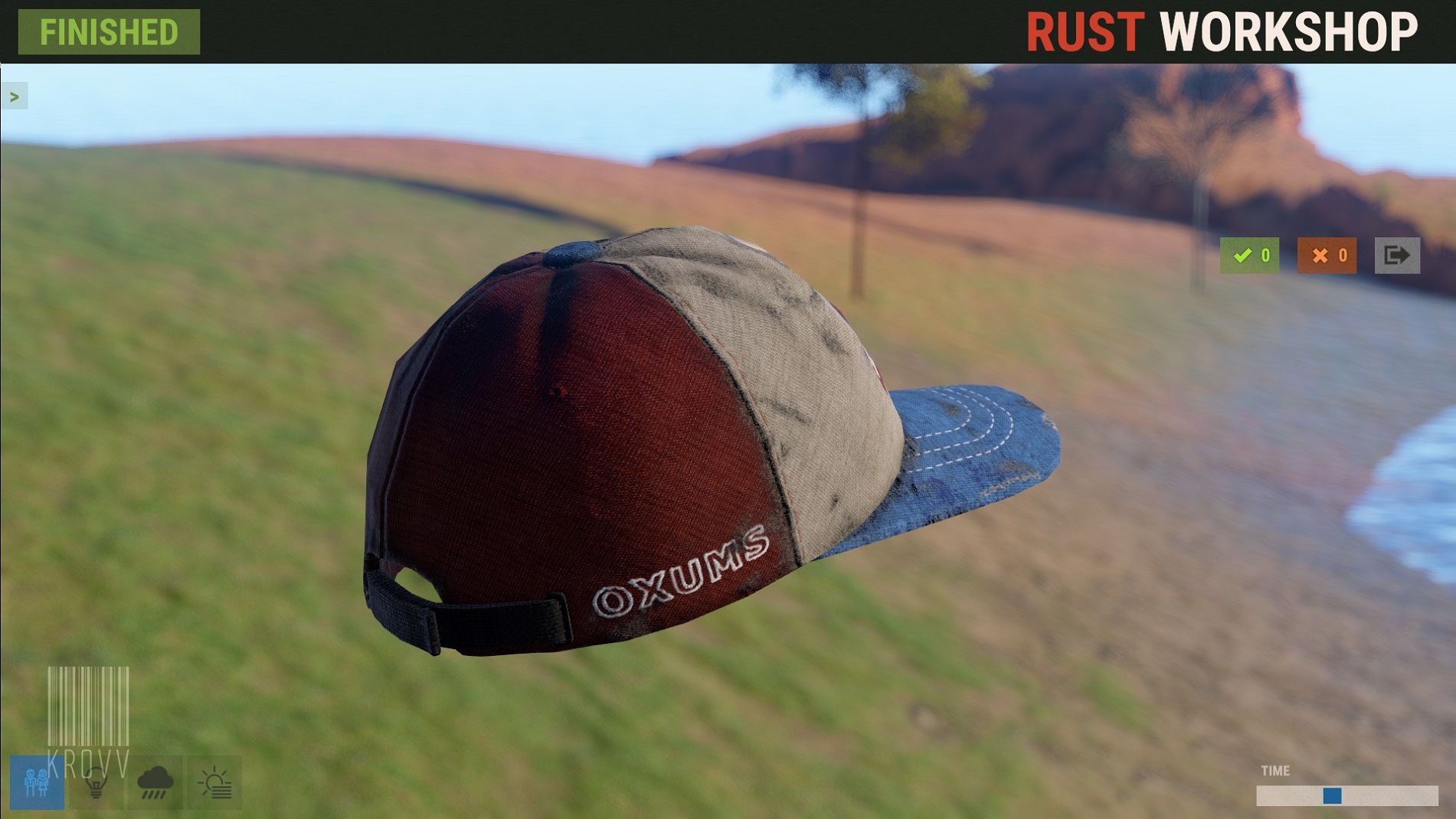 Oxums Employee Cap thumbnail 6
