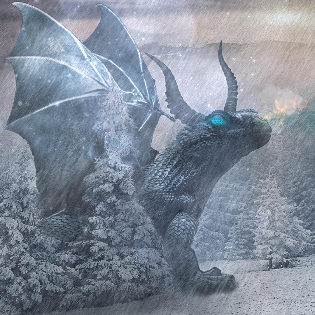 Ice-Dragon Wallpaper Engine