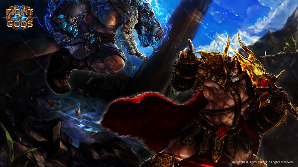 Zeus vs Odin Wallpaper by SPAMMBOY on DeviantArt