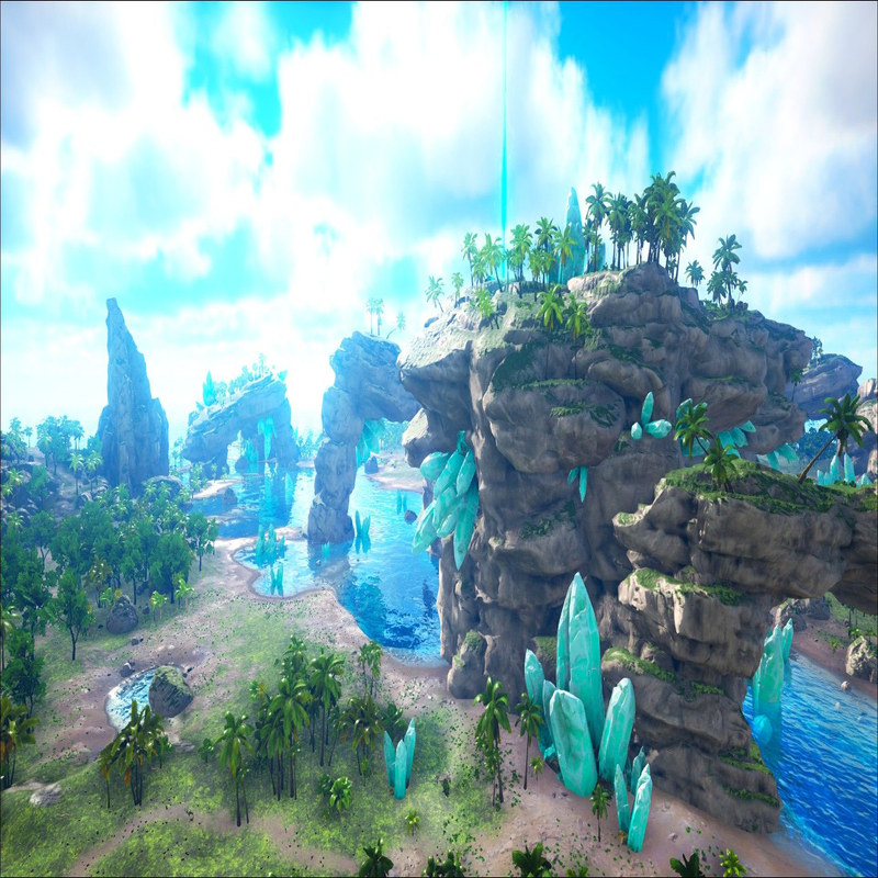 人気ダウンロード Ark Survival Evolved Crystal Isles Map Release Date 最高の壁紙のアイデアdahd