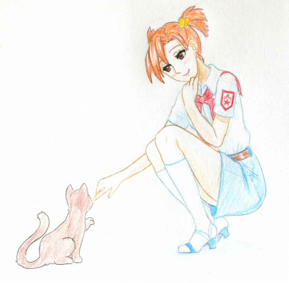 Алиса двачевская рисунок карандашом