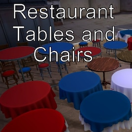 Steam Workshop Restaurant Tables And Chairs
