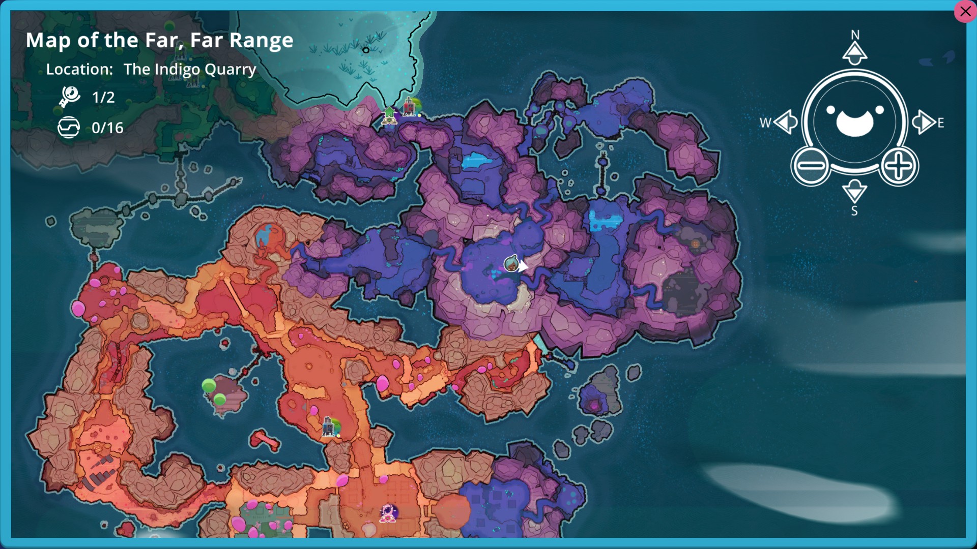 Slime Rancher 2: All Map Data Node Locations