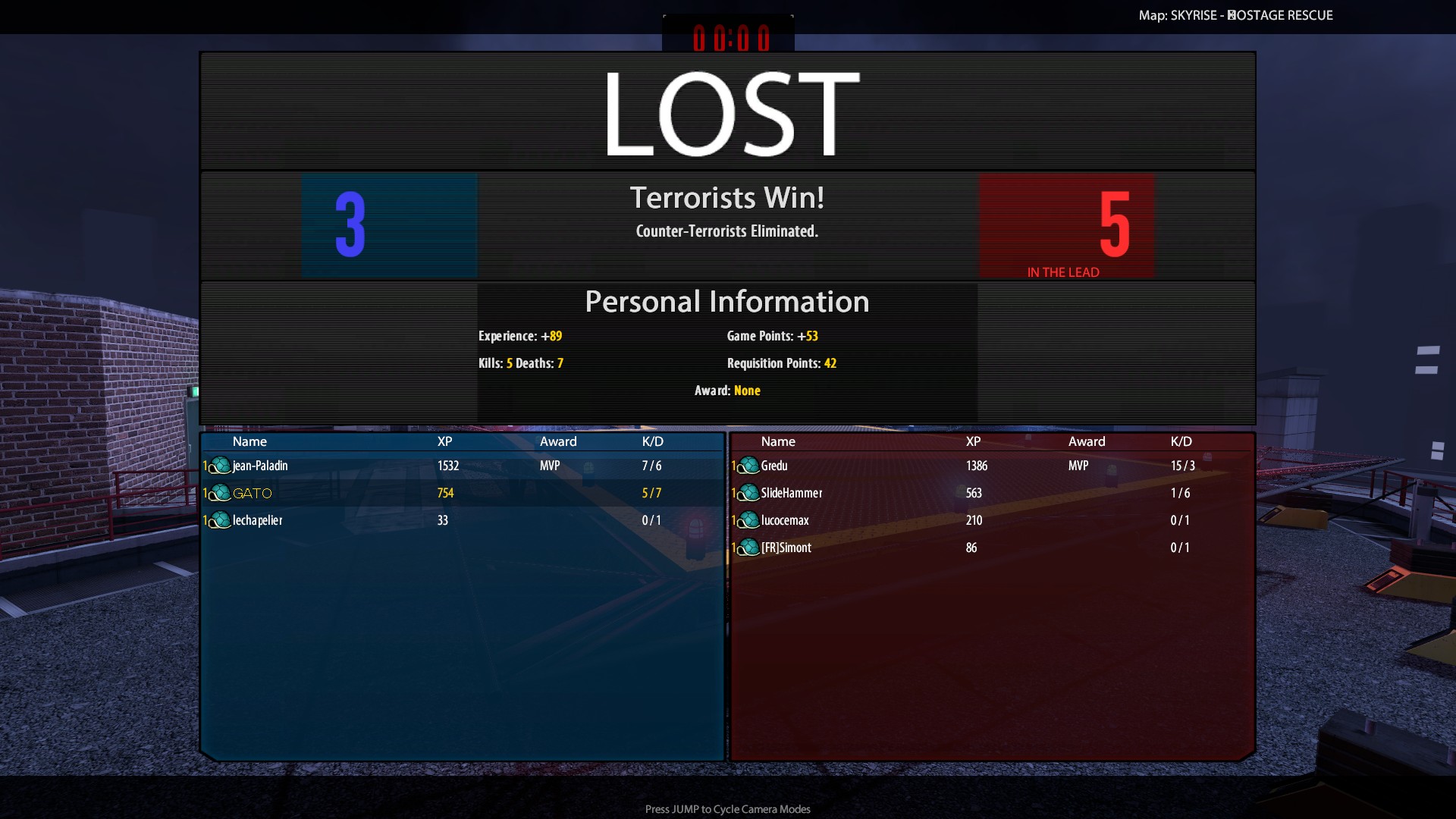 tactical intervention game modes