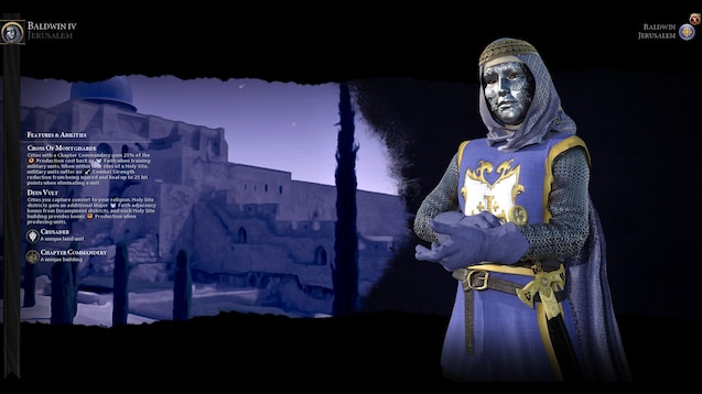 Baldwin IV. 'The Leper', King of Jerusalem Minecraft Skin