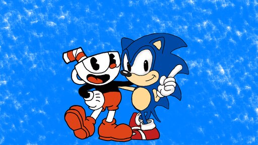 Сообщество Steam :: :: Sonic and Cuphead.