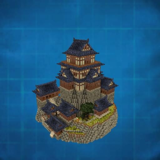 Asian Pagoda - Blueprints for MineCraft Houses, Castles, Towers, and more