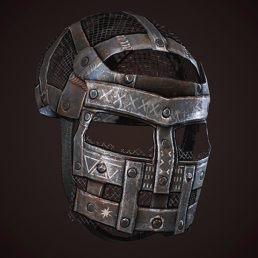 раст metal facemask фото 5